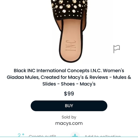 INC International Concepts Giadaa Mules - Picture 10 of 10